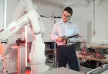 Projekt KaliBot der Hochschule Coburg.