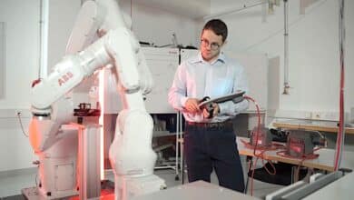 Projekt KaliBot der Hochschule Coburg.