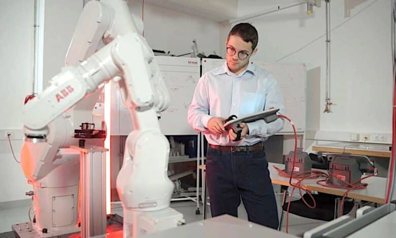 Projekt KaliBot der Hochschule Coburg.